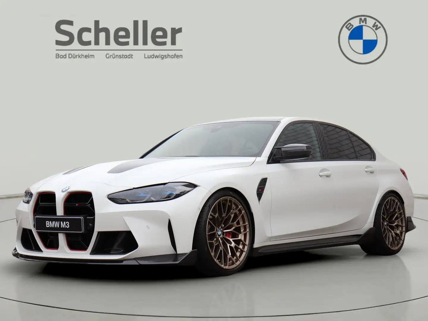 BMW M3 CS  M Performance Blanc - 1