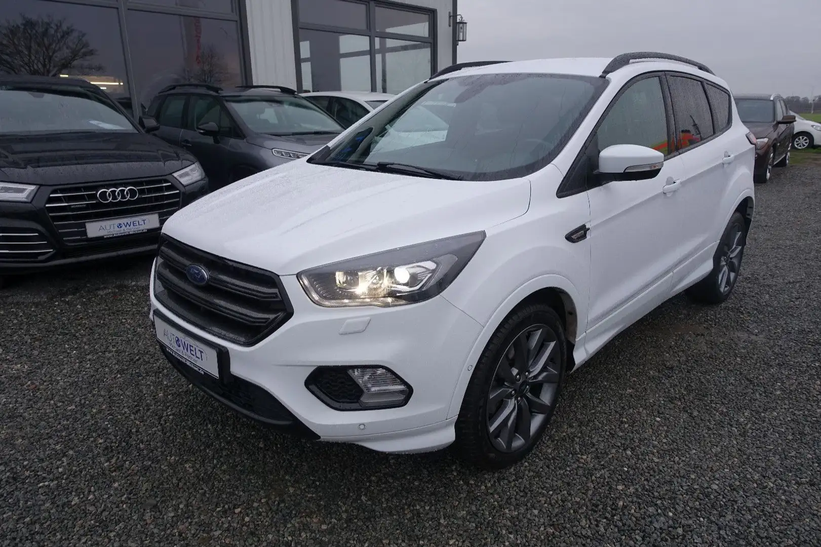 Ford Kuga 2.0 TDCi Aut.ST-Line KAM LED APP DAB NAV 19 Weiß - 2