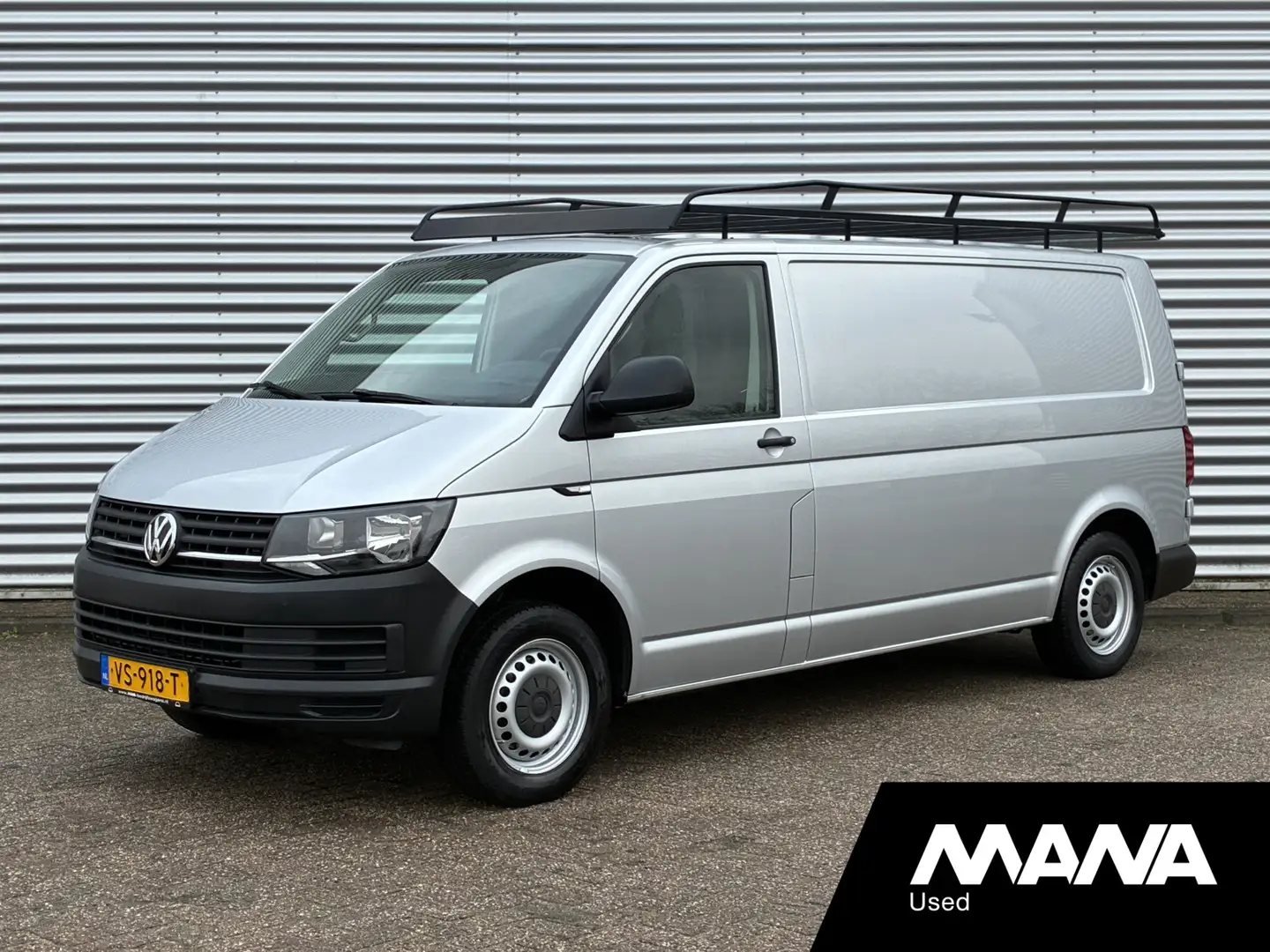 Volkswagen T6 Transporter 2.0 TDI L2H2 Trekhaak Airco Navigatie Onderhoudshi Gris - 1