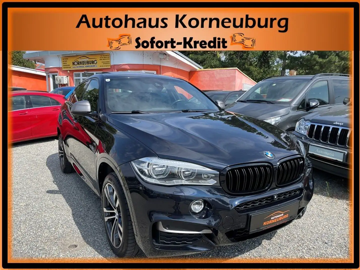 BMW X6 M ///M50 d*Head Up Display*Harman Kardon*Schiebedach Bleu - 1