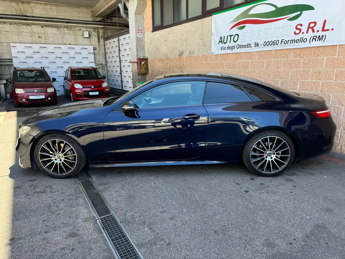 Mercedes-Benz E 220 E Coupe 220 d Premium Plus auto IVA ESPOSTA Blu/Azzurro - 2