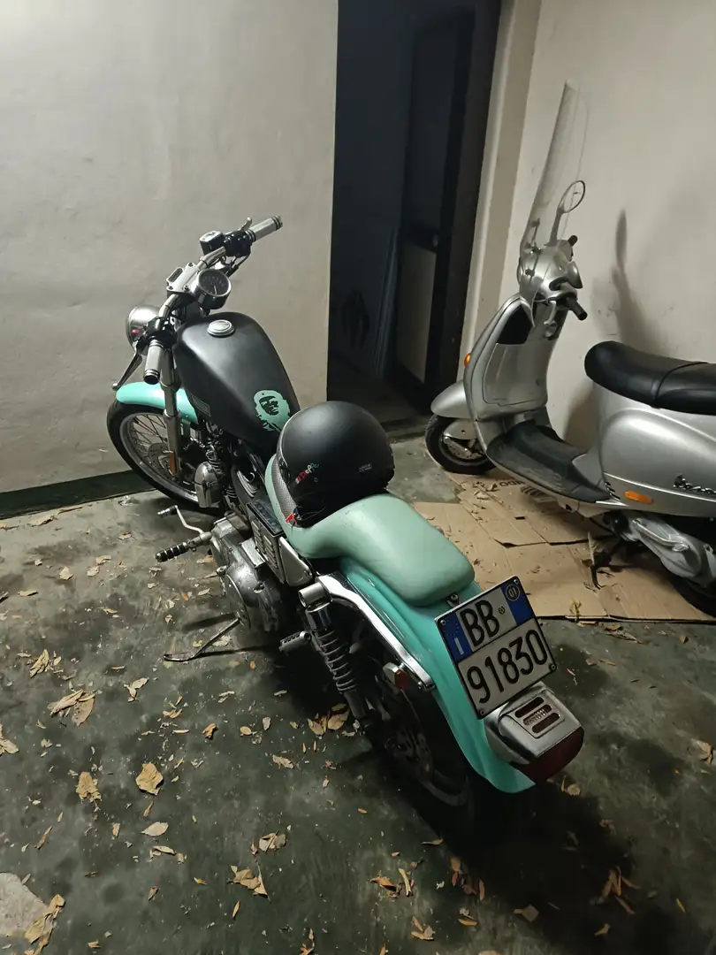 Harley-Davidson Sportster 1200 C Custom Verde - 1