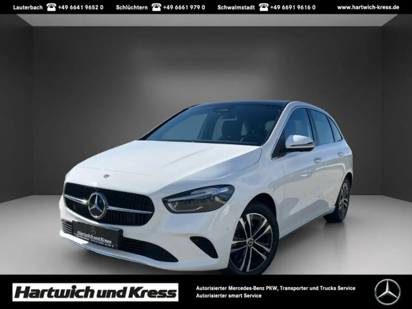 Mercedes-Benz B 250 B 250 e Progressive+Pano+Burmester+360°Kamera+Mult Белый - 1