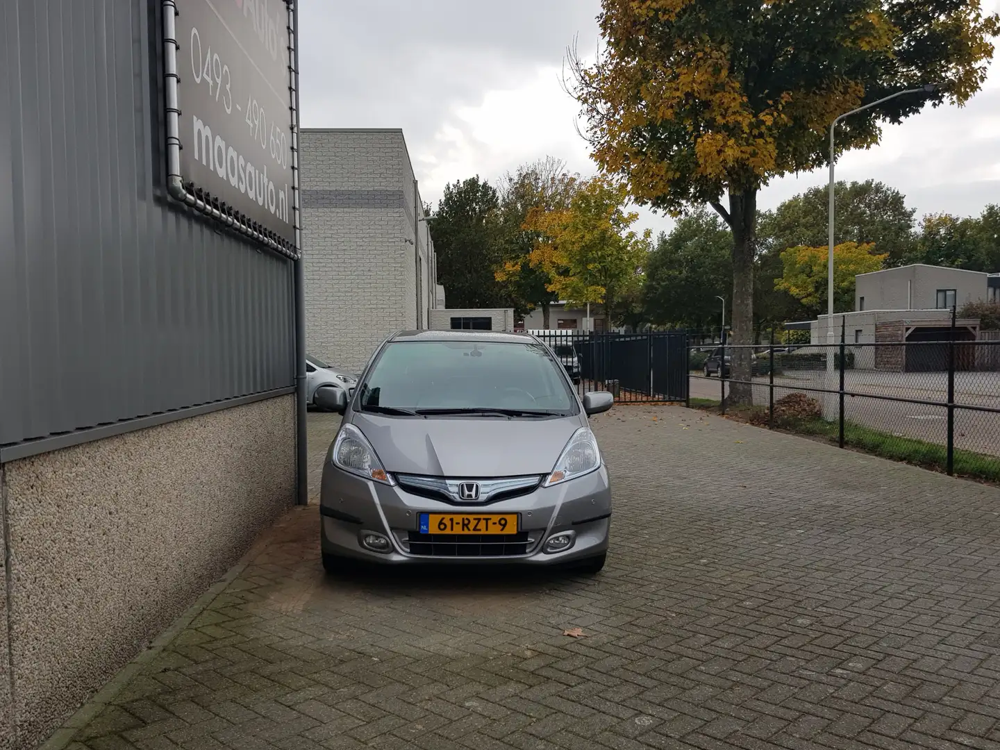 Honda Jazz 1.4 Hybrid Elegance automaat panoramadak hoge-inst Grijs - 2