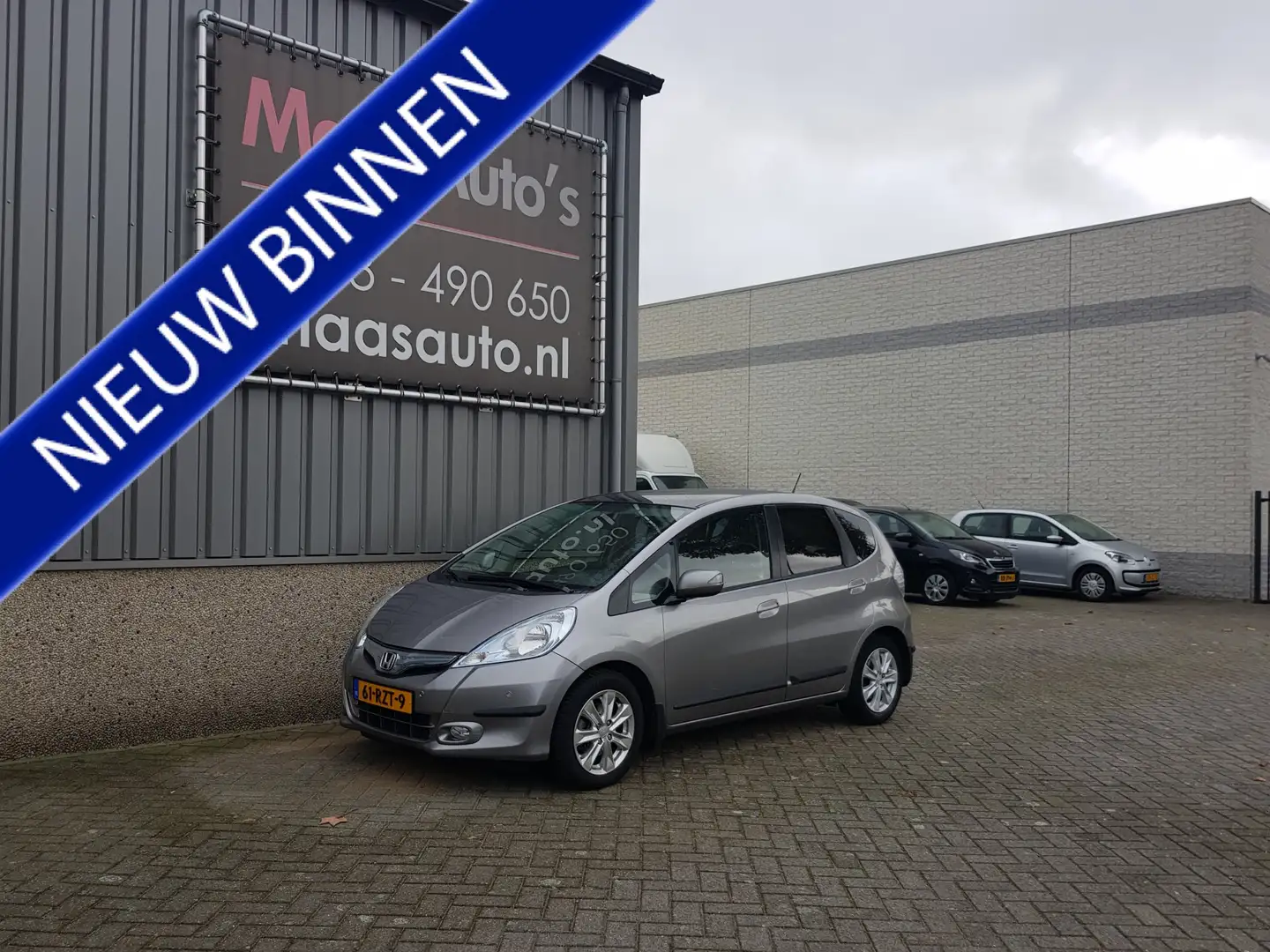 Honda Jazz 1.4 Hybrid Elegance automaat panoramadak hoge-inst Grijs - 1