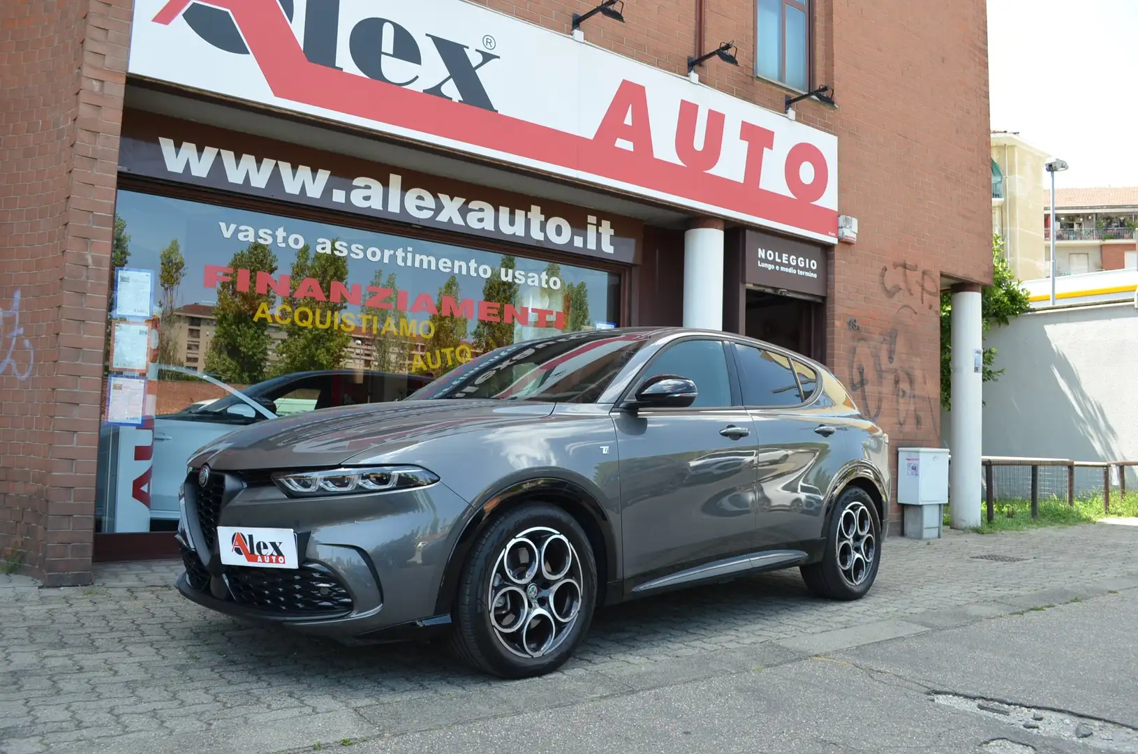 Alfa Romeo Tonale Tonale 1.5 hybrid Ti 160cv tct7 1proprietario Grigio - 1
