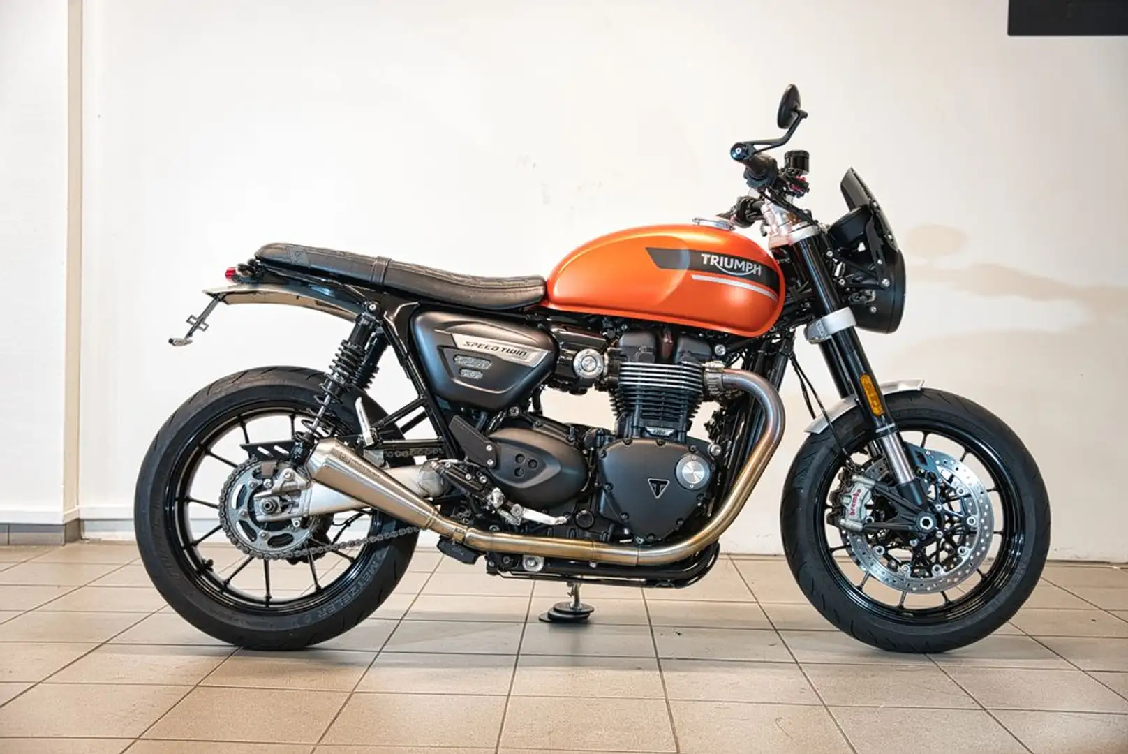 Triumph Speed Twin Naranja - 2