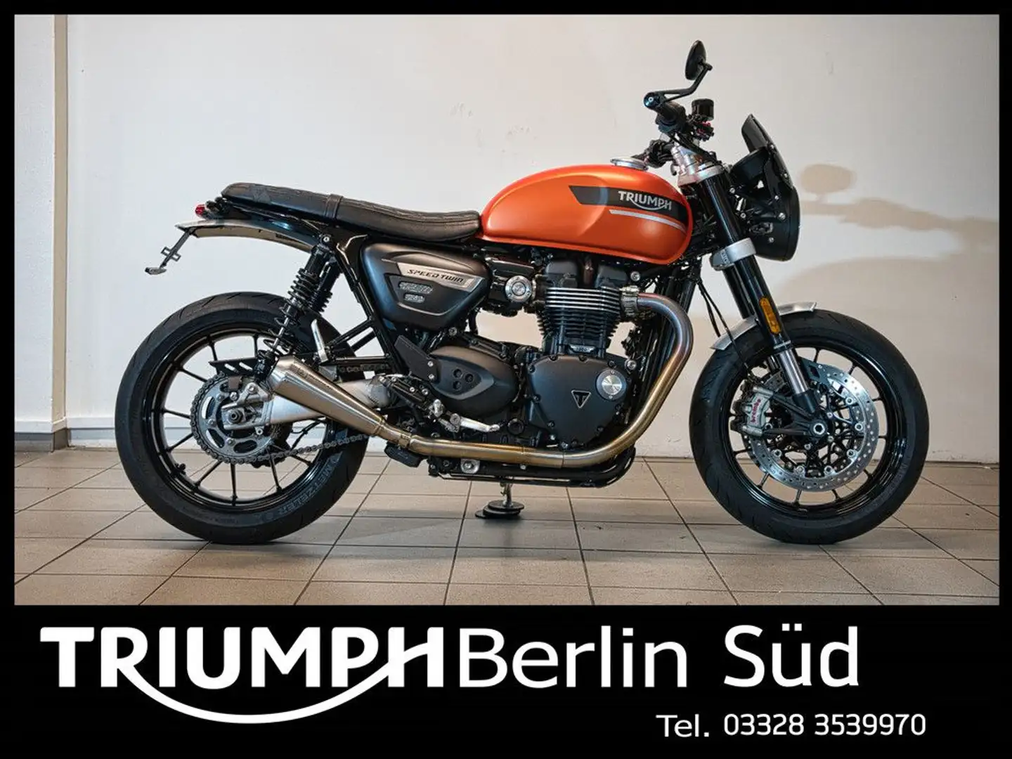 Triumph Speed Twin Naranja - 1