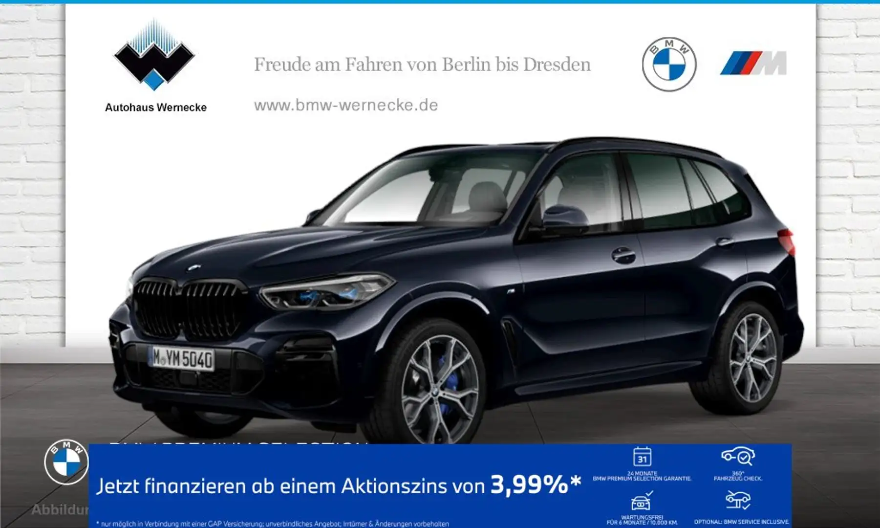 BMW X5 xDrive30d M Sportpaket Head-Up HK HiFi DAB Schwarz - 1