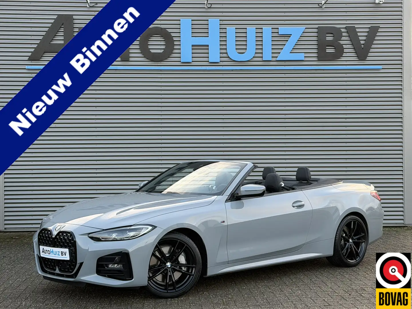 BMW 430 4-serie Cabrio 430i High Executive M Sport 19 Inch Grijs - 1