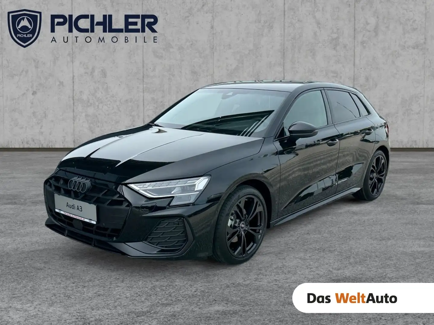 Audi A3 35 TDI S line Schwarz - 1