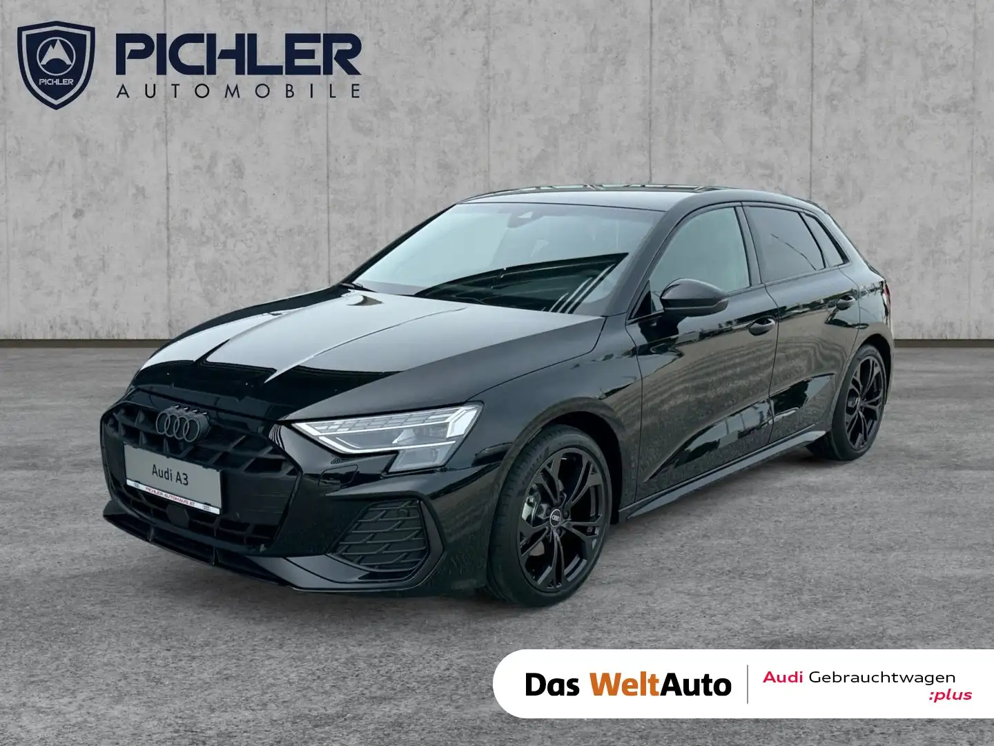Audi A3 35 TDI S line Schwarz - 1