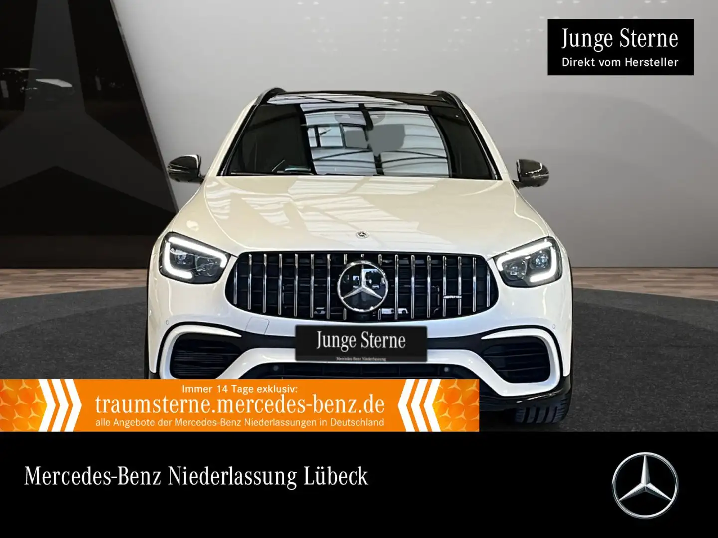 Mercedes-Benz GLC 63 AMG GLC 63 S 4M NIGHT+DRIVERS+PANO+360+MULTIBEAM+HUD Weiß - 1