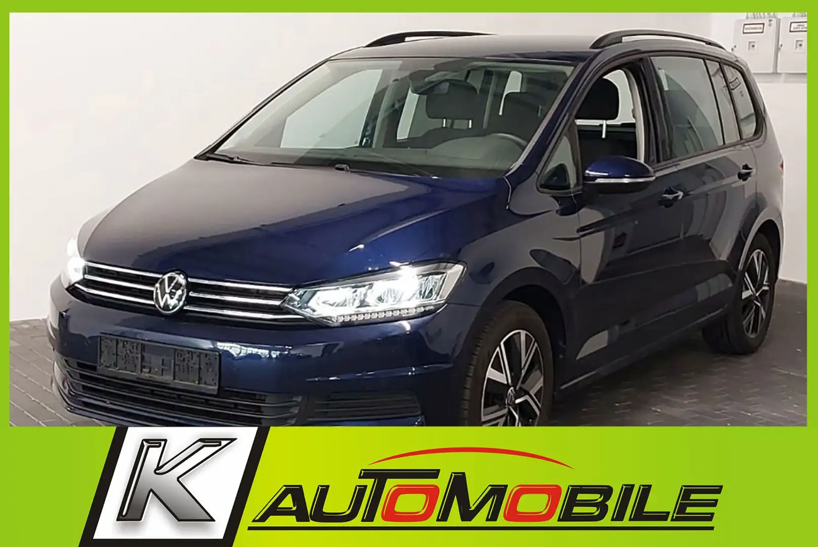 Volkswagen Touran 1,5 TSI LED+Kamera+STHZ+ACC+7-Sitzer+AHK Azul - 1