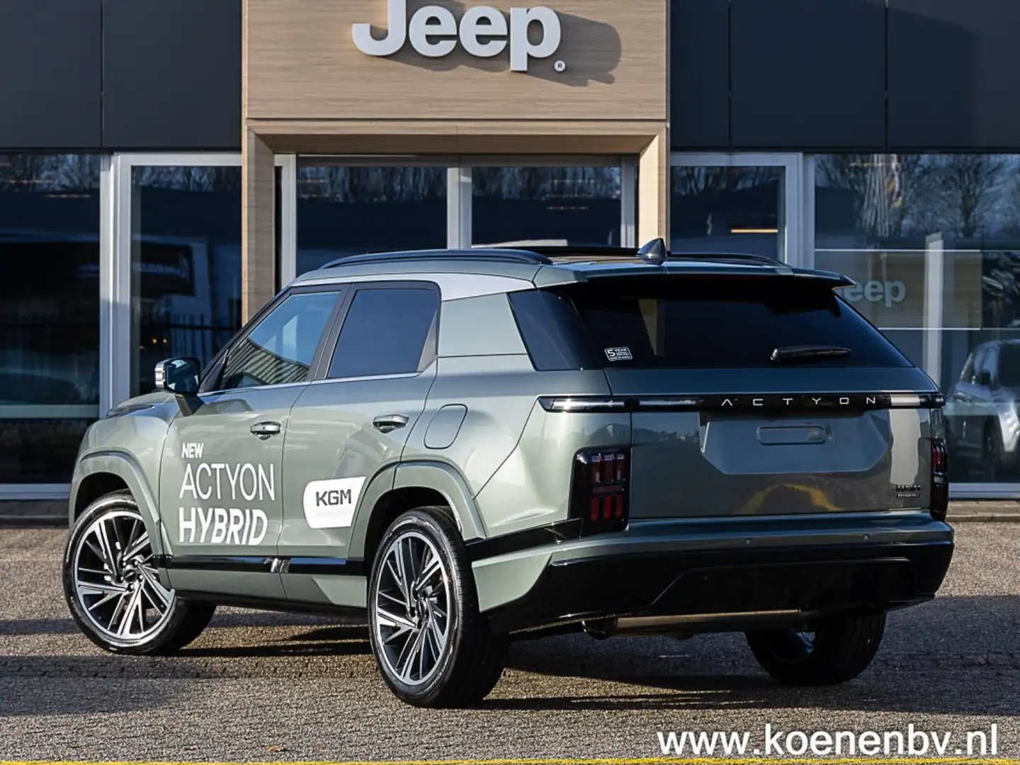 KGM Actyon Hybrid 1.5 T-GDi Platinum 10 jaar Garantie Grün - 2