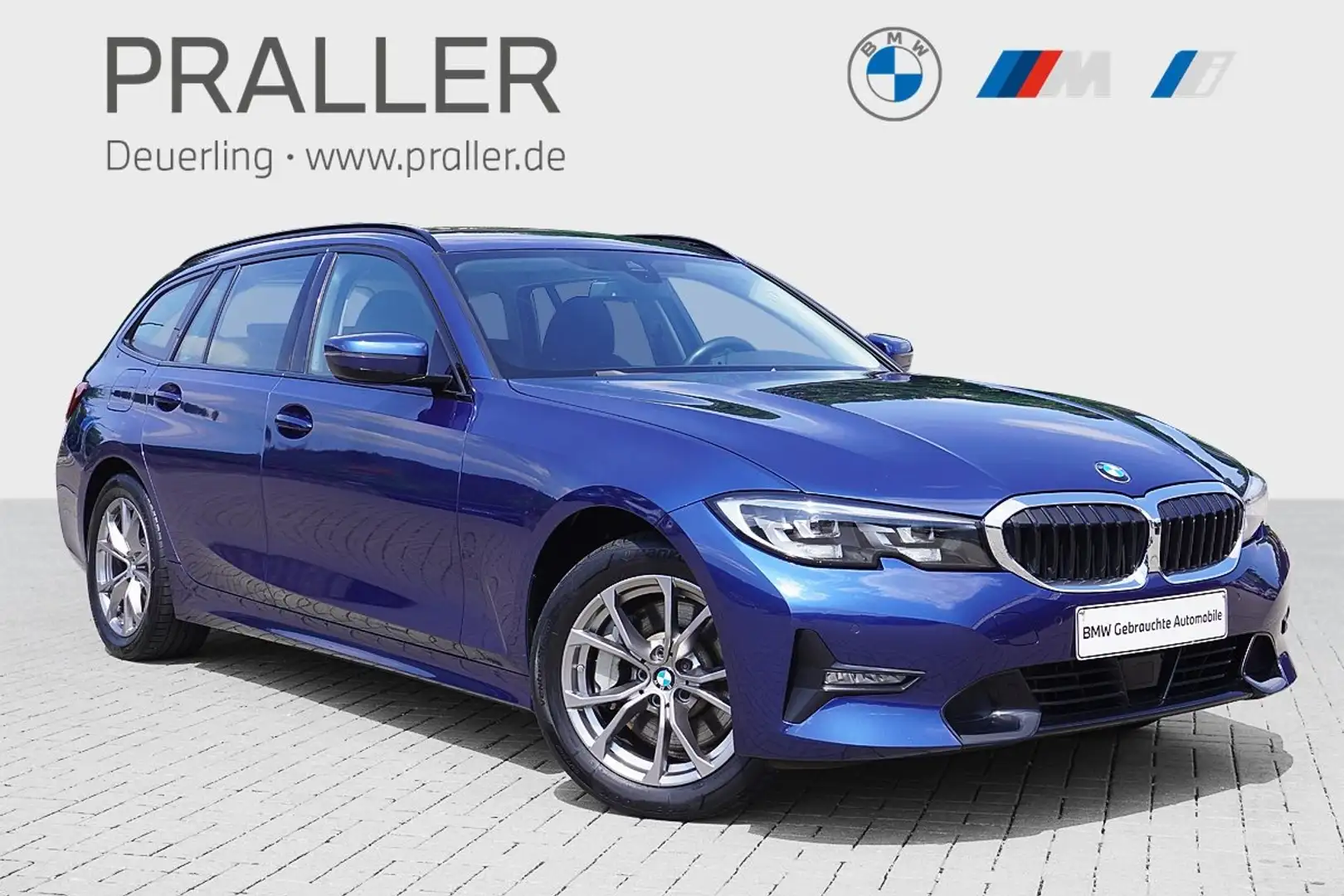 BMW 330 d Touring Sport Line ACC DrivingAssist Sportsitze Blau - 1