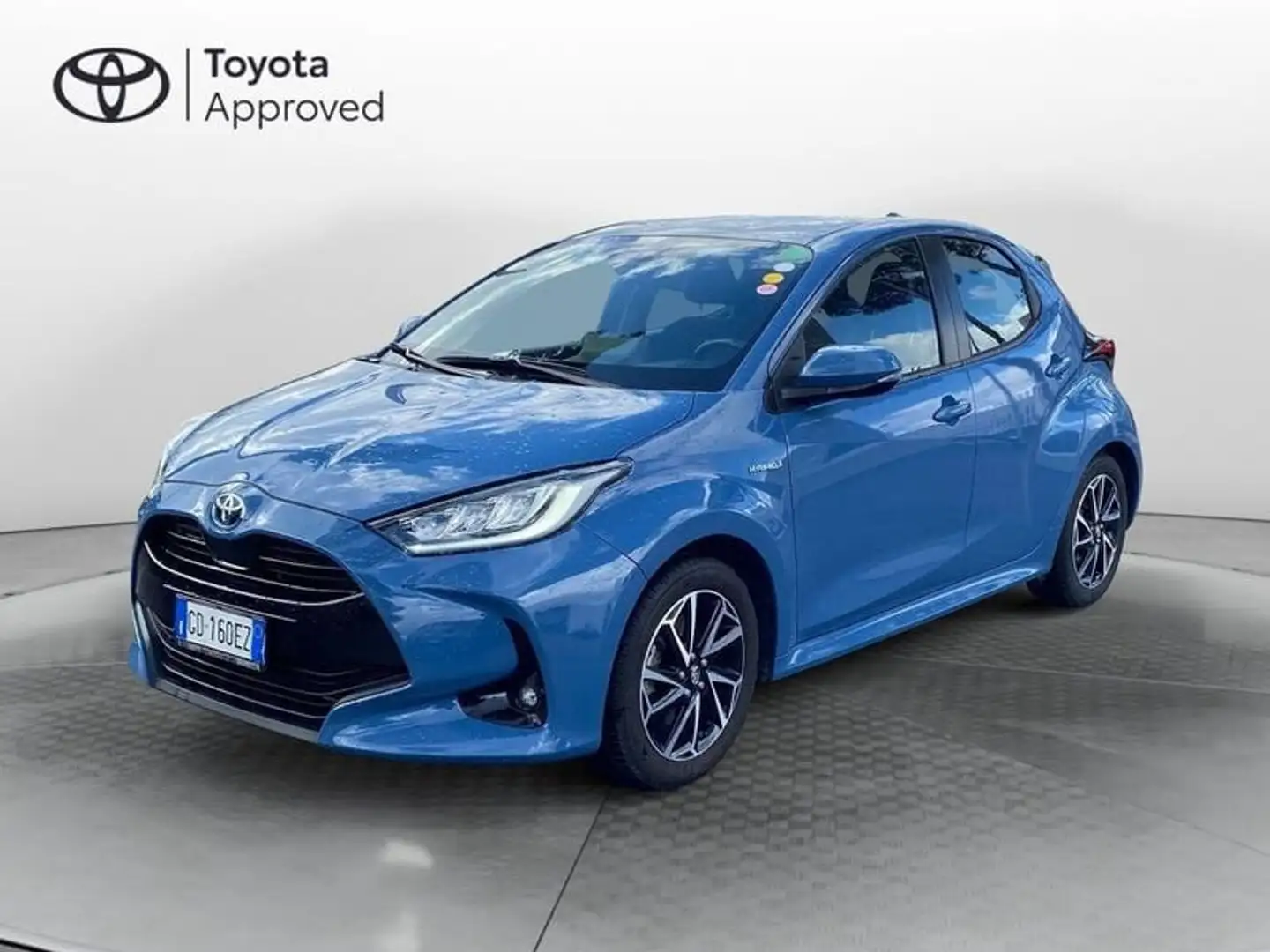 Toyota Yaris 1.5 Hybrid 5 porte Trend Blu/Azzurro - 1
