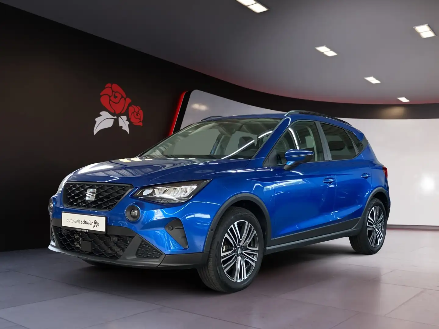 SEAT Arona 1.0 TSI Style LED Navi Rfk ACC PDC Blau - 2