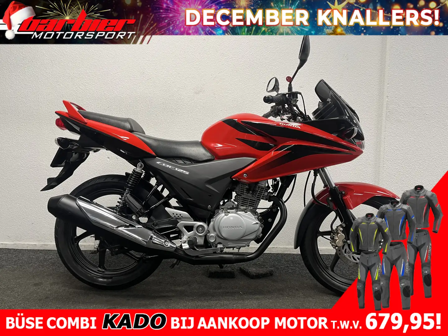Honda CBF 125 Rojo - 1