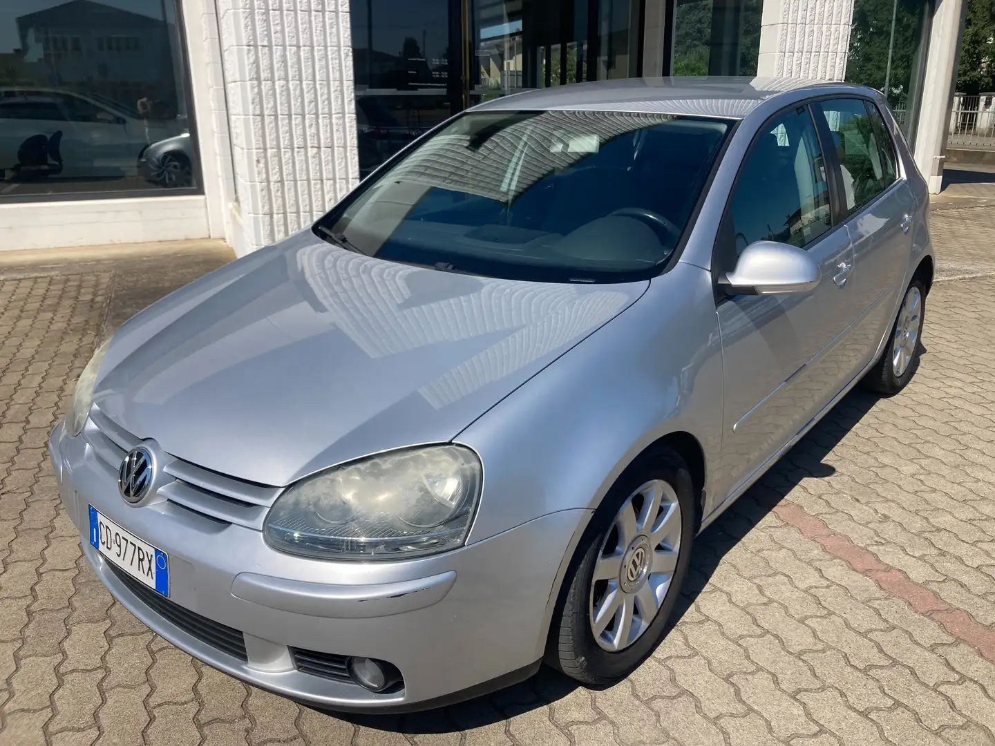 Volkswagen Golf Golf V 2003 5p 1.6 fsi Sportline Argento - 2