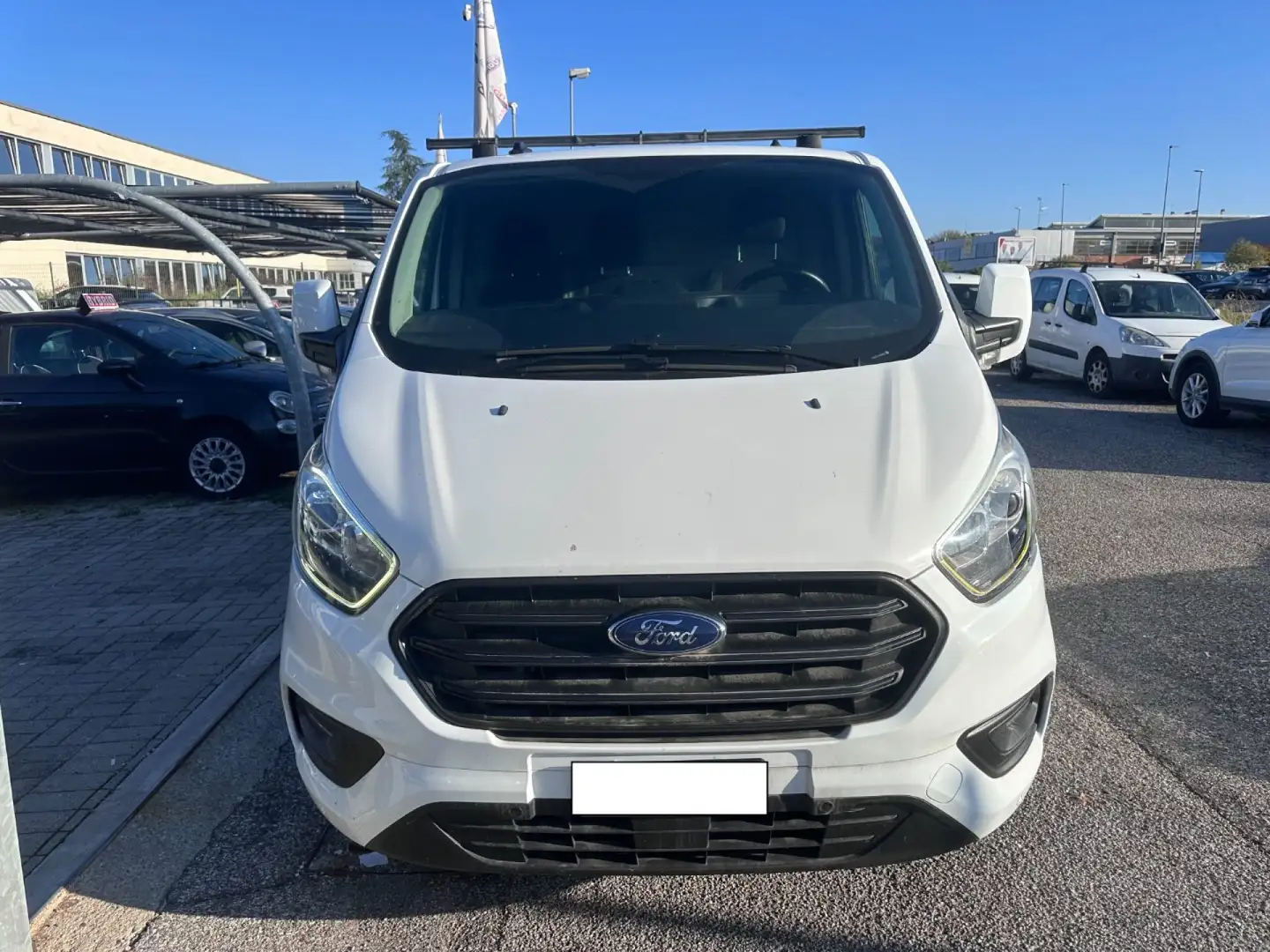 Ford Transit Custom L1-H1 2.0EcoBlue 130CV Furgone Trend Bianco - 2