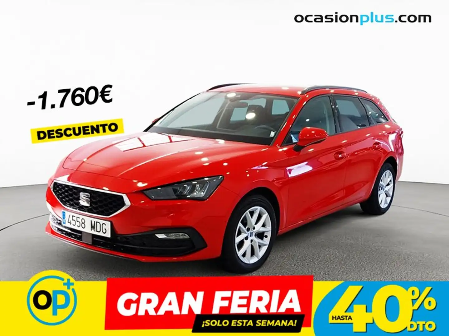 SEAT Leon ST 1.0 EcoTSI S&S Style 110 Rojo - 1