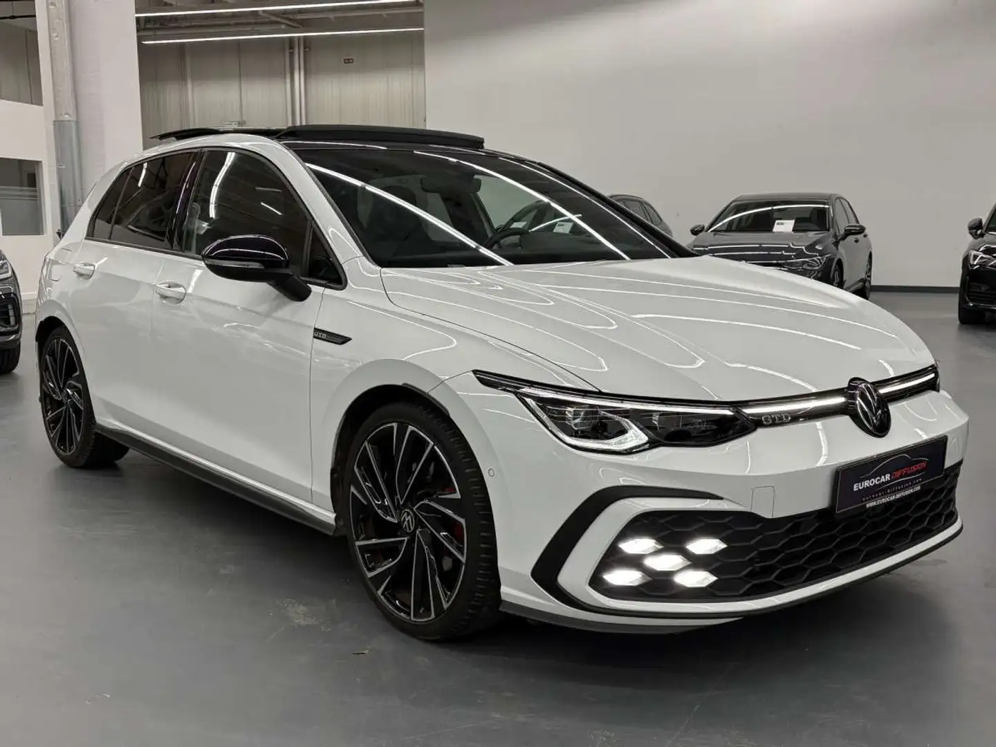 Volkswagen Golf GTD 2.0 TDI DSG7 200 CV Blanc - 1