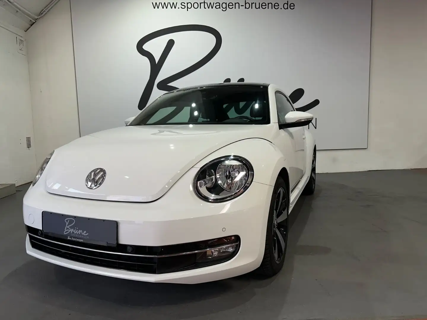 Volkswagen Beetle Cup/Autom./Alu18 Zoll/Navi/Gl.Schiebedach Weiß - 2