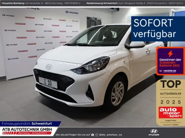 Hyundai i10 Select MY25 1.0 Benzin 63 PS 5-MT 2WD Navi Apple C