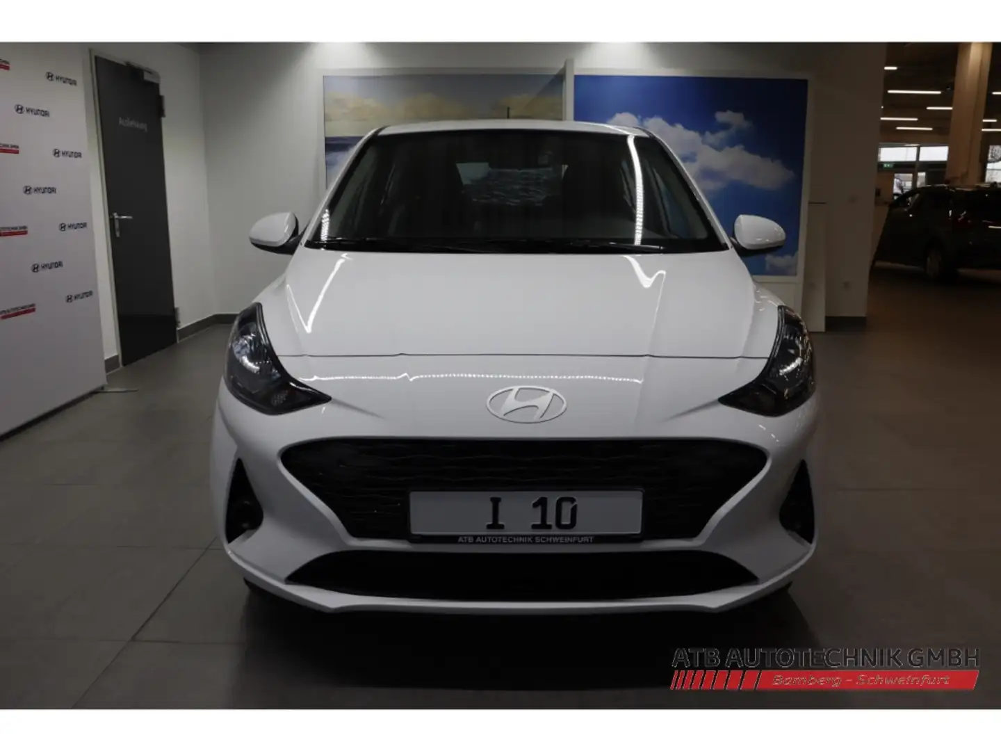 Hyundai i10 Select MY25 1.0 Benzin 63 PS 5-MT 2WD Navi Apple C Blanc - 2