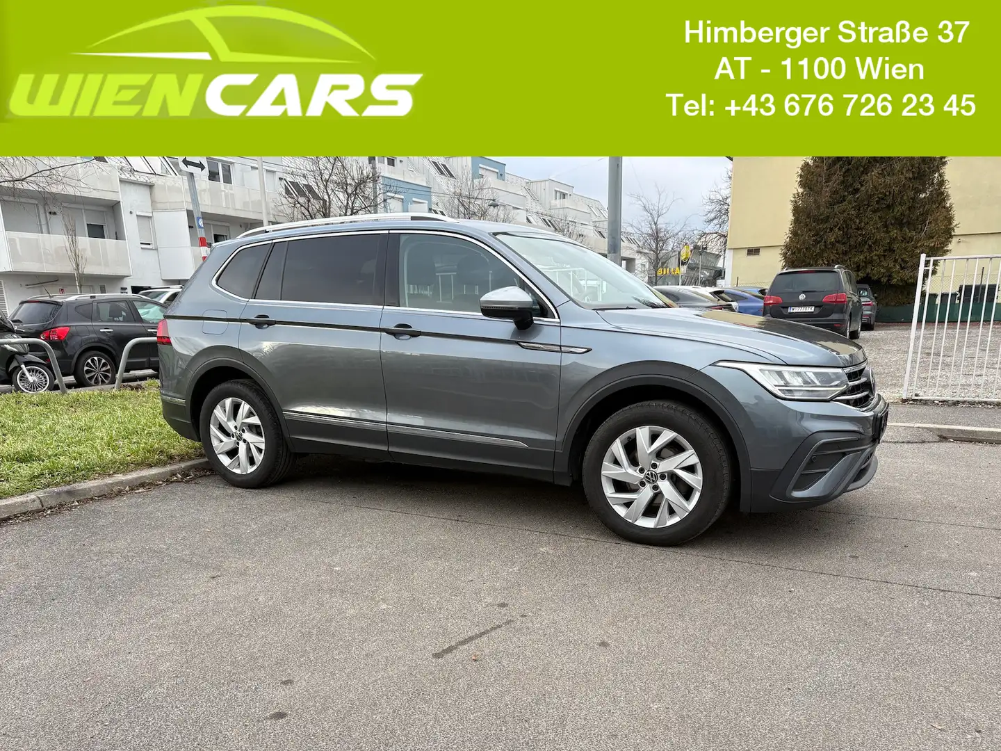 Volkswagen Tiguan Allspace 2.0 TDI SCR DSG*LED*NAVI*Head-Up Grau - 1