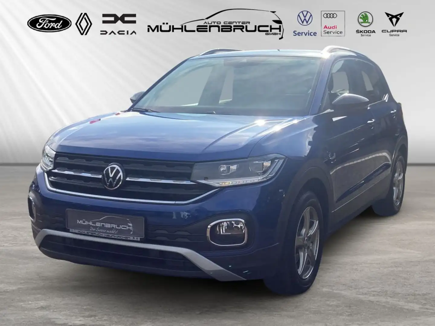 Volkswagen T-Cross 1.0 TSI OPF DSG Style Blau - 1