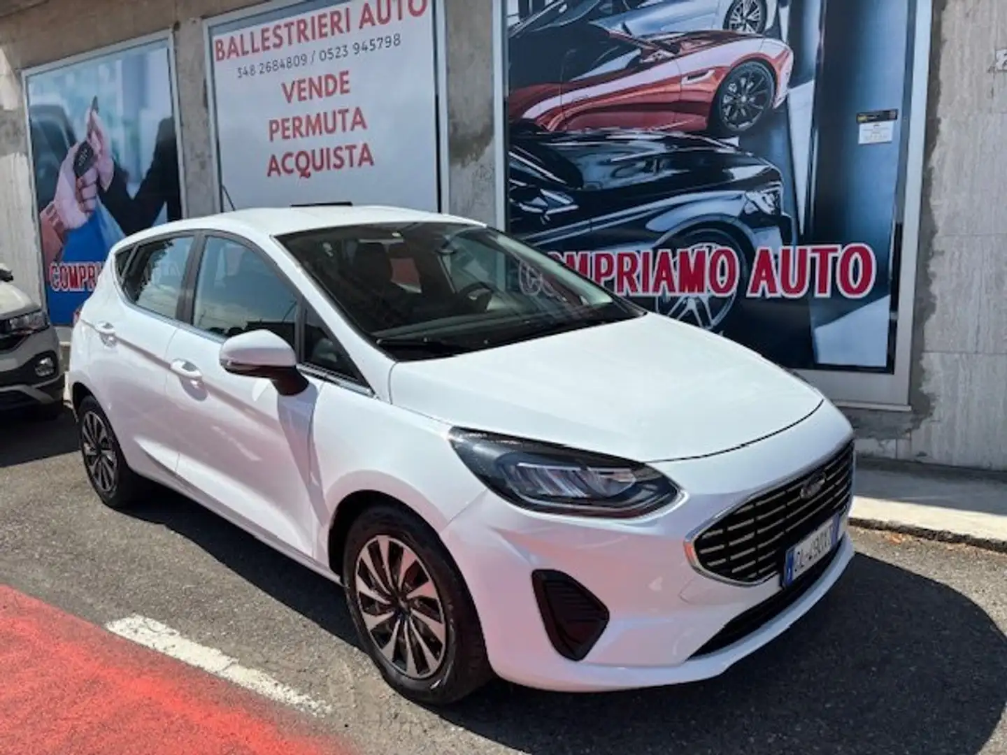 Ford Fiesta Fiesta VII 2022 5p 5p 1.1Titanium Gpl PREZZO REALE Bianco - 1