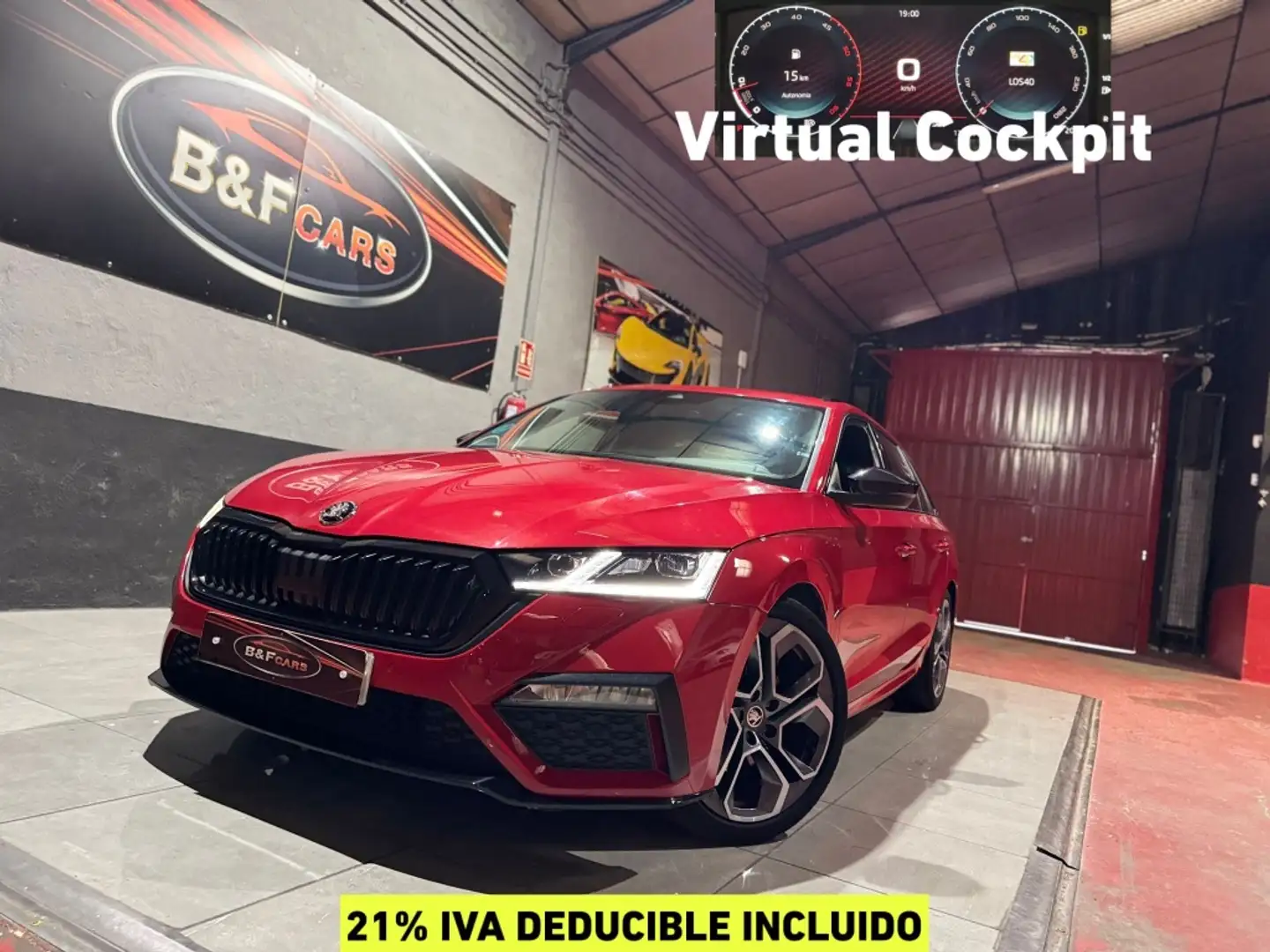 Skoda Octavia Combi 2.0TDI RS 147kW DSG Rot - 1