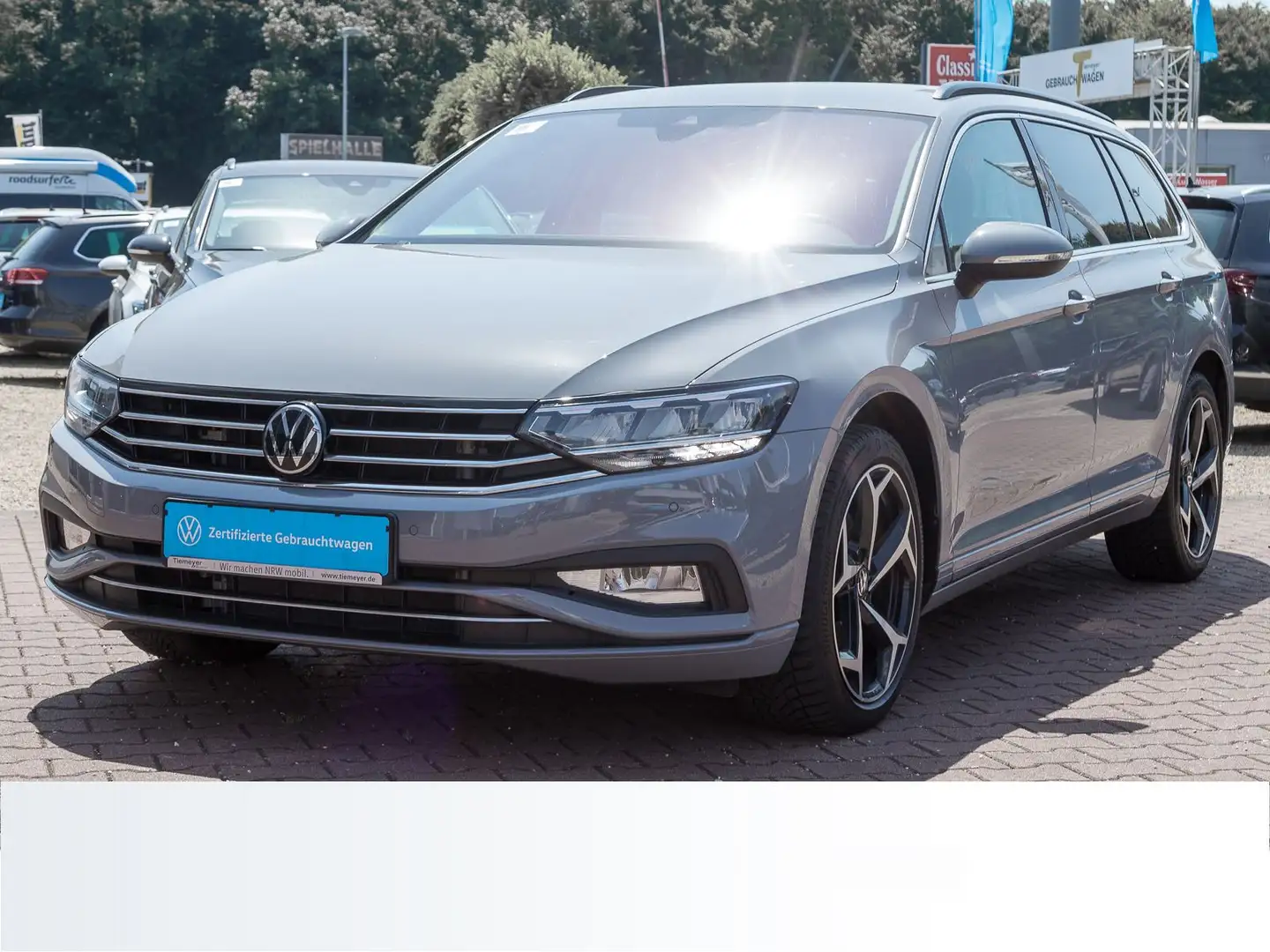 Volkswagen Passat Variant 2.0 TDI DSG BUSINESS LED LM18 AHK Grigio - 2