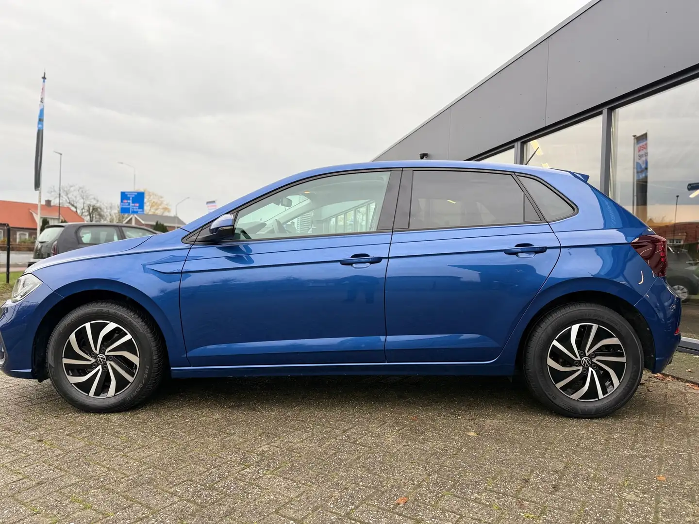 Volkswagen Polo 1.0 TSI R-Line Business Blauw - 2
