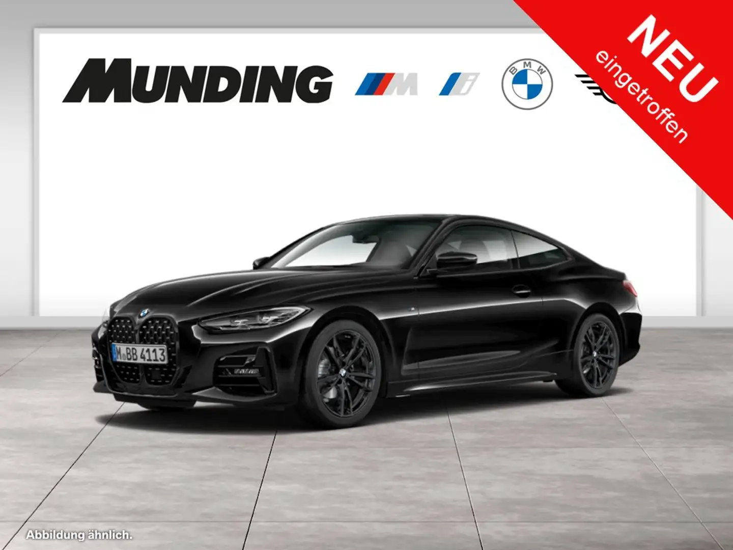 BMW 420 d A Coupé M Sport DAB|WLANGSD|Tempomat|AHK Zwart - 1
