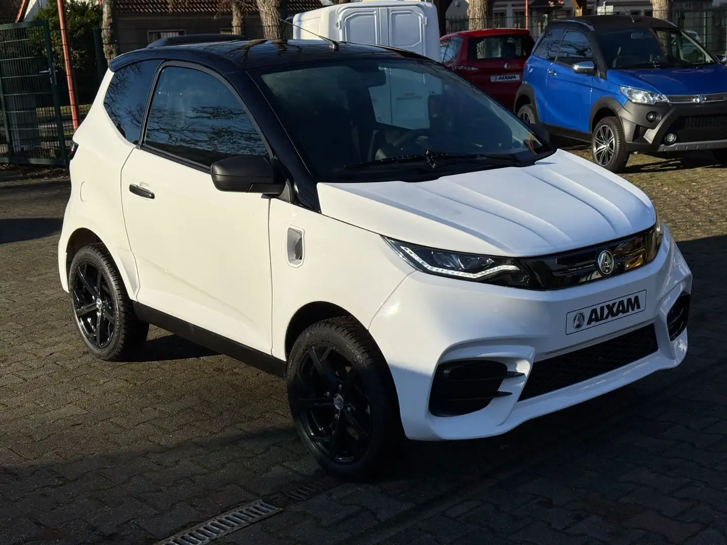 Aixam City E City Sport LED Mopedauto L6e Automatik Weiß - 1