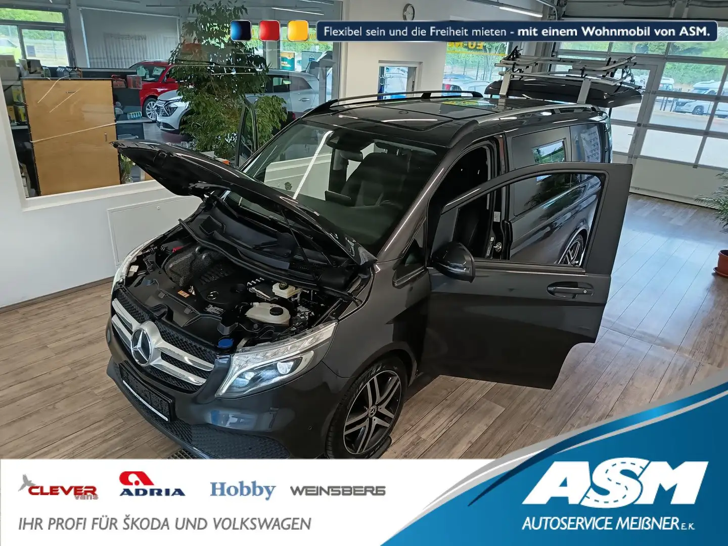 Mercedes-Benz V 300 2.0 CDI*LANG*LIEGE PAKET*AHK*FAHRRADTRÄGER Grey - 1