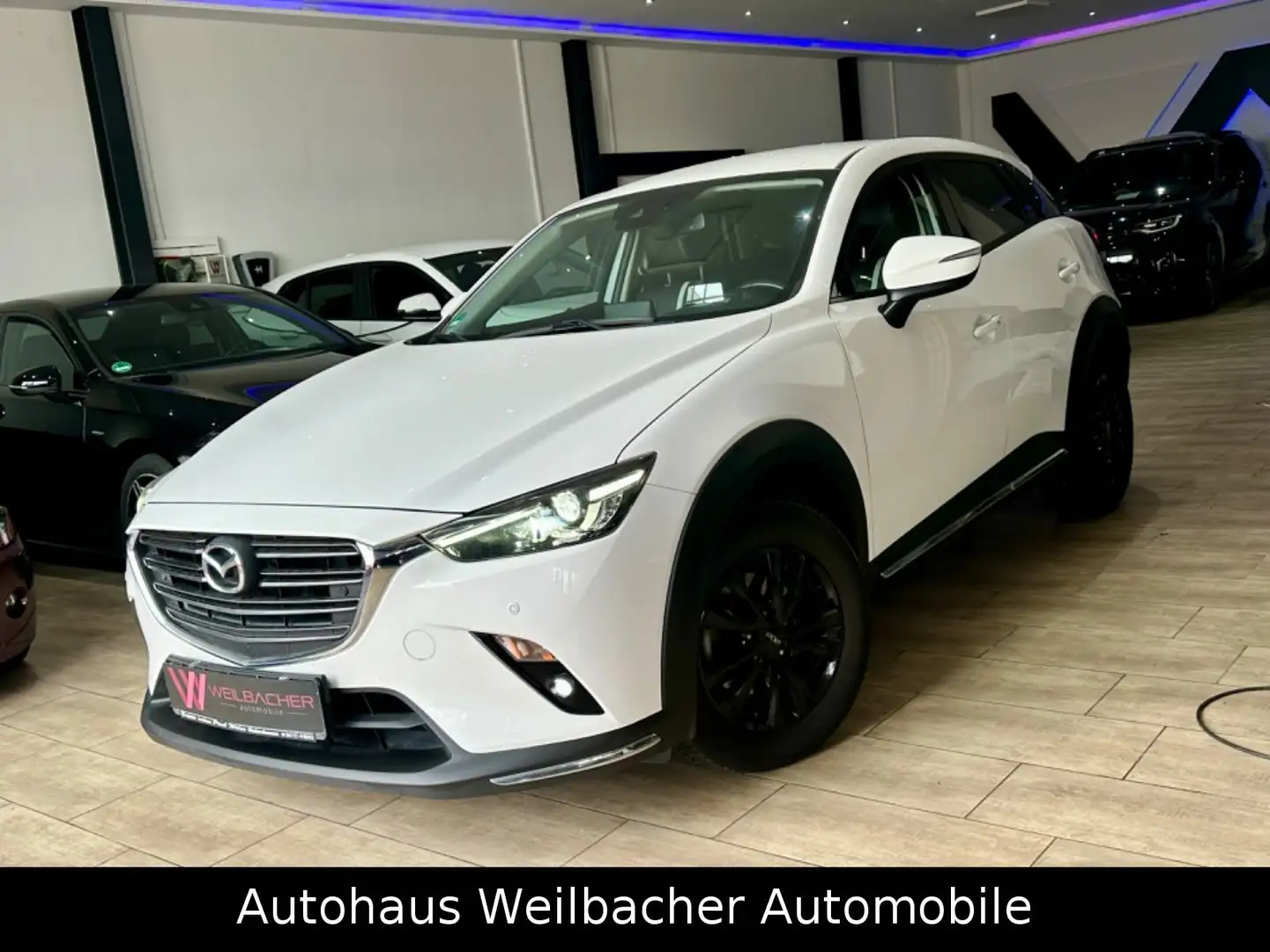 Mazda CX-3 Kangei Aut. * Leder * LED * Head-Up * Navi* Weiß - 1