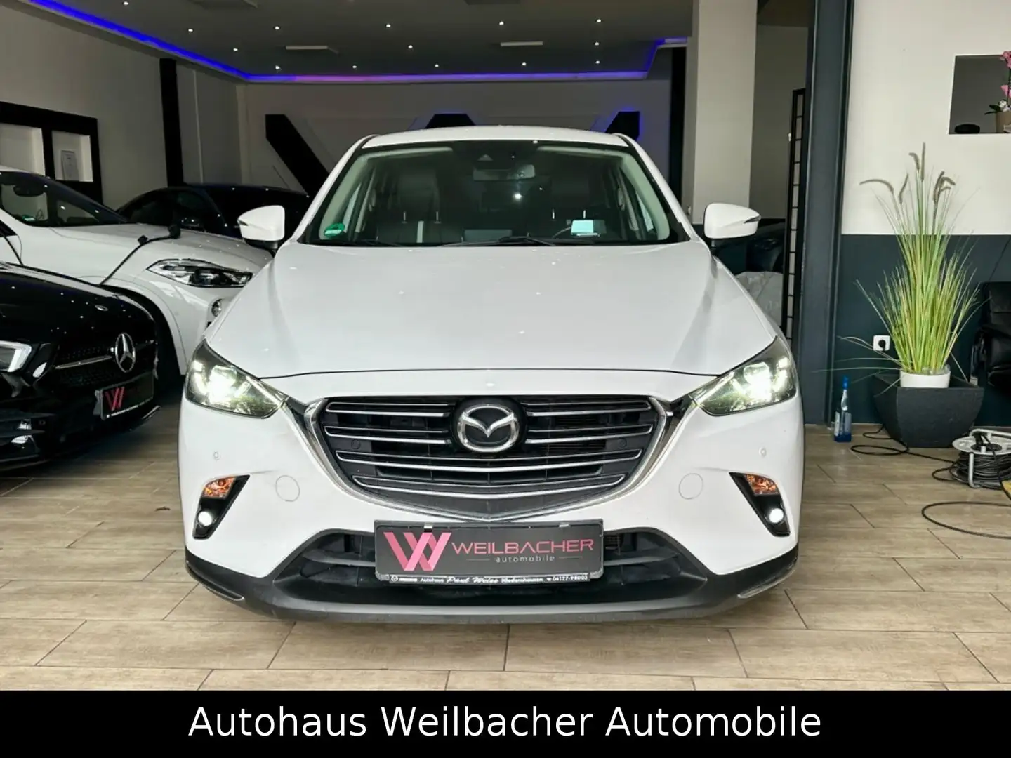 Mazda CX-3 Kangei Aut. * Leder * LED * Head-Up * Navi* Weiß - 2