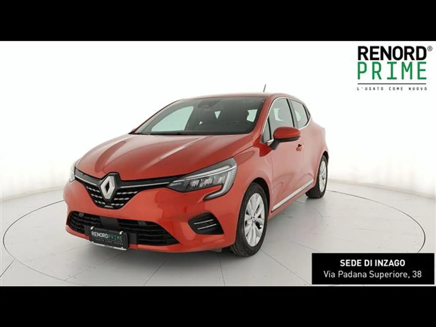 Renault Clio 1.6 E-Tech hybrid Intens 140cv auto AUTOCARRO Rosso - 1