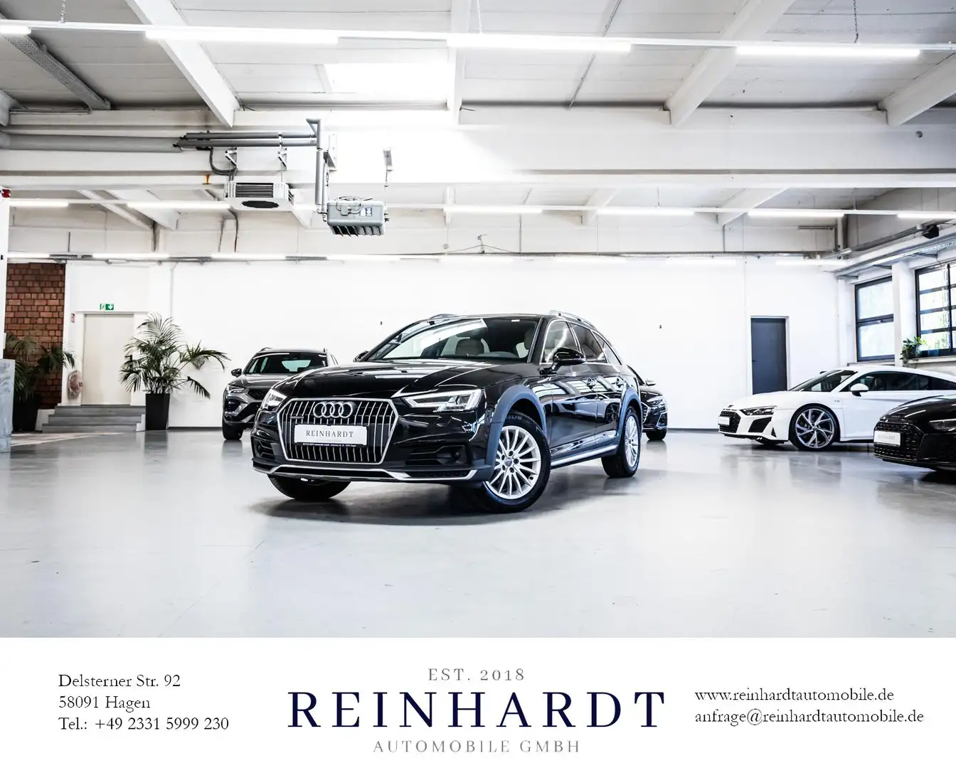 Audi A4 allroad 2.0TDi Q LED/ACC/SIDE/HuD/360°/VIRT. Schwarz - 1