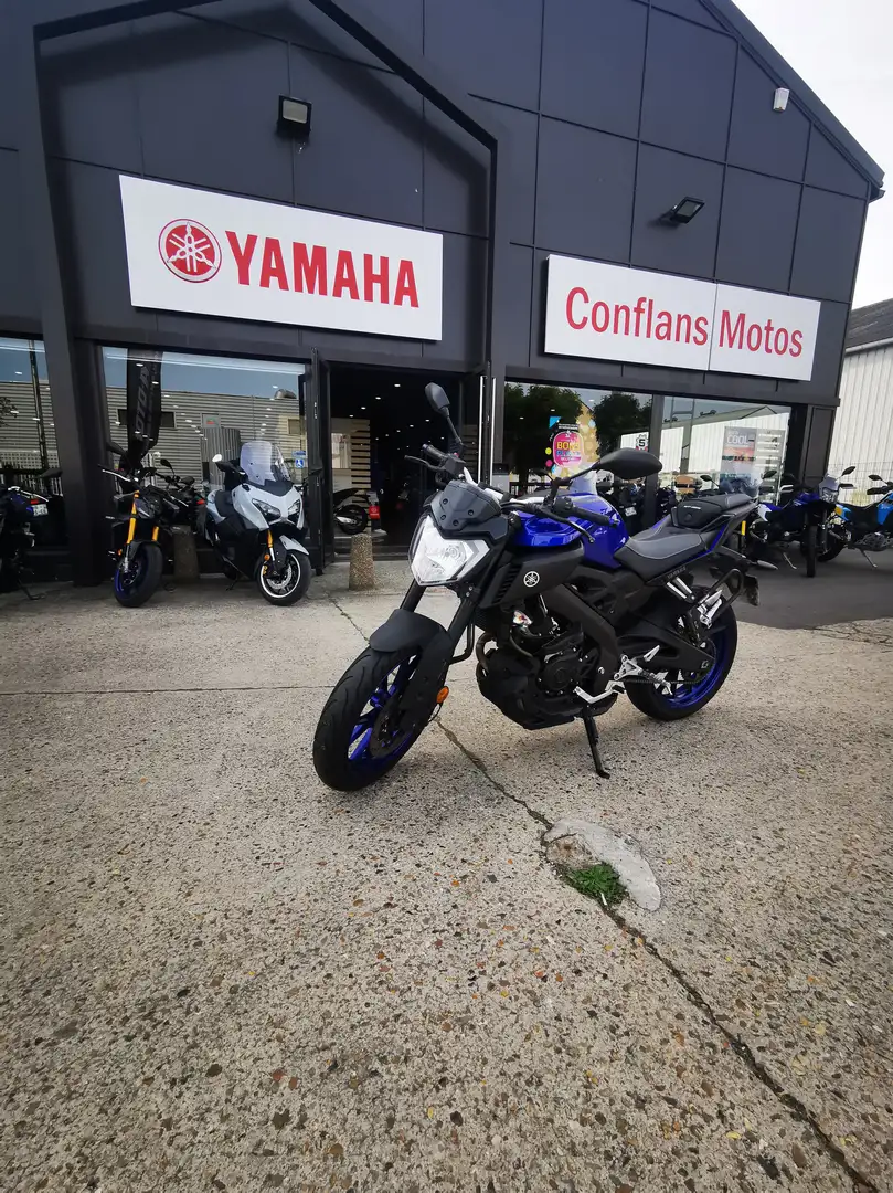 Yamaha MT-125 Bleu - 1