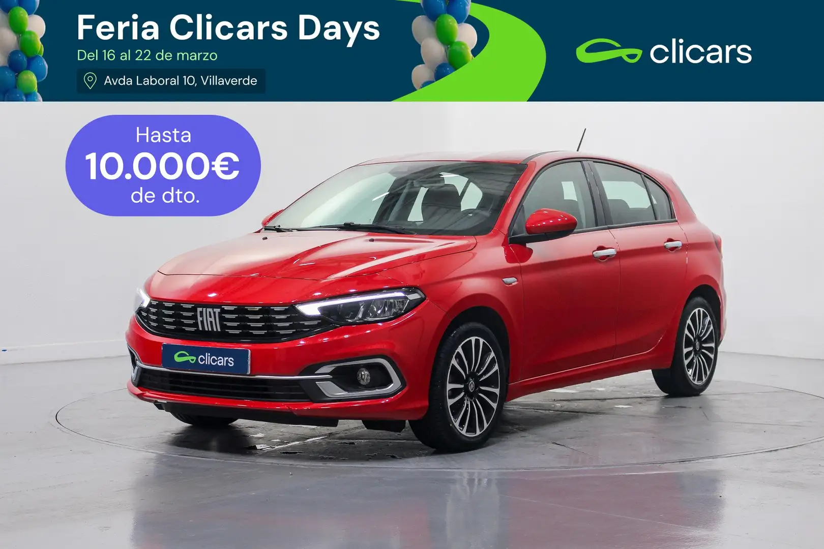 Fiat Tipo SW 1.0 City Life Rojo - 1