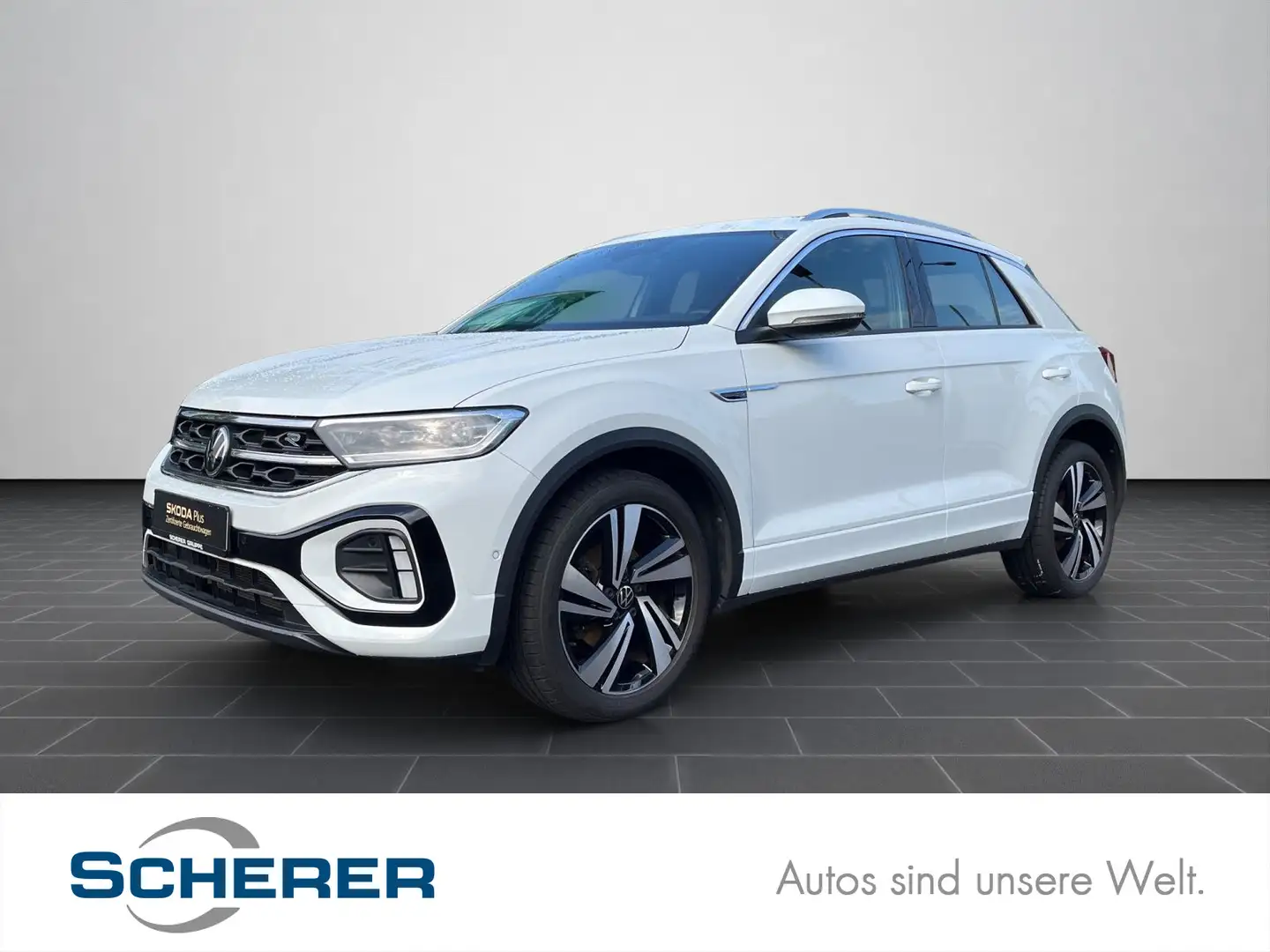 Volkswagen T-Roc T-ROC R-Line 1.0 TSI OPF CarPlay ACC VirtualCock Weiß - 1