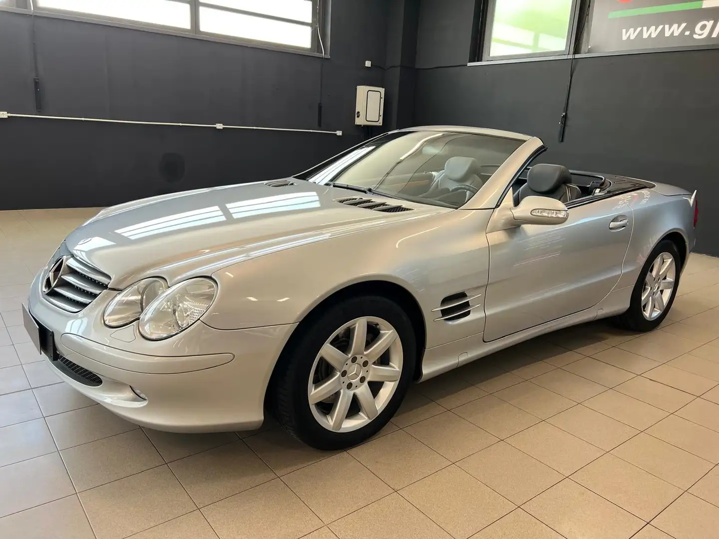 Mercedes-Benz SL 500 V8 306CV  SOLO 55000KM ! BELLISSIMA ! Srebrny - 2