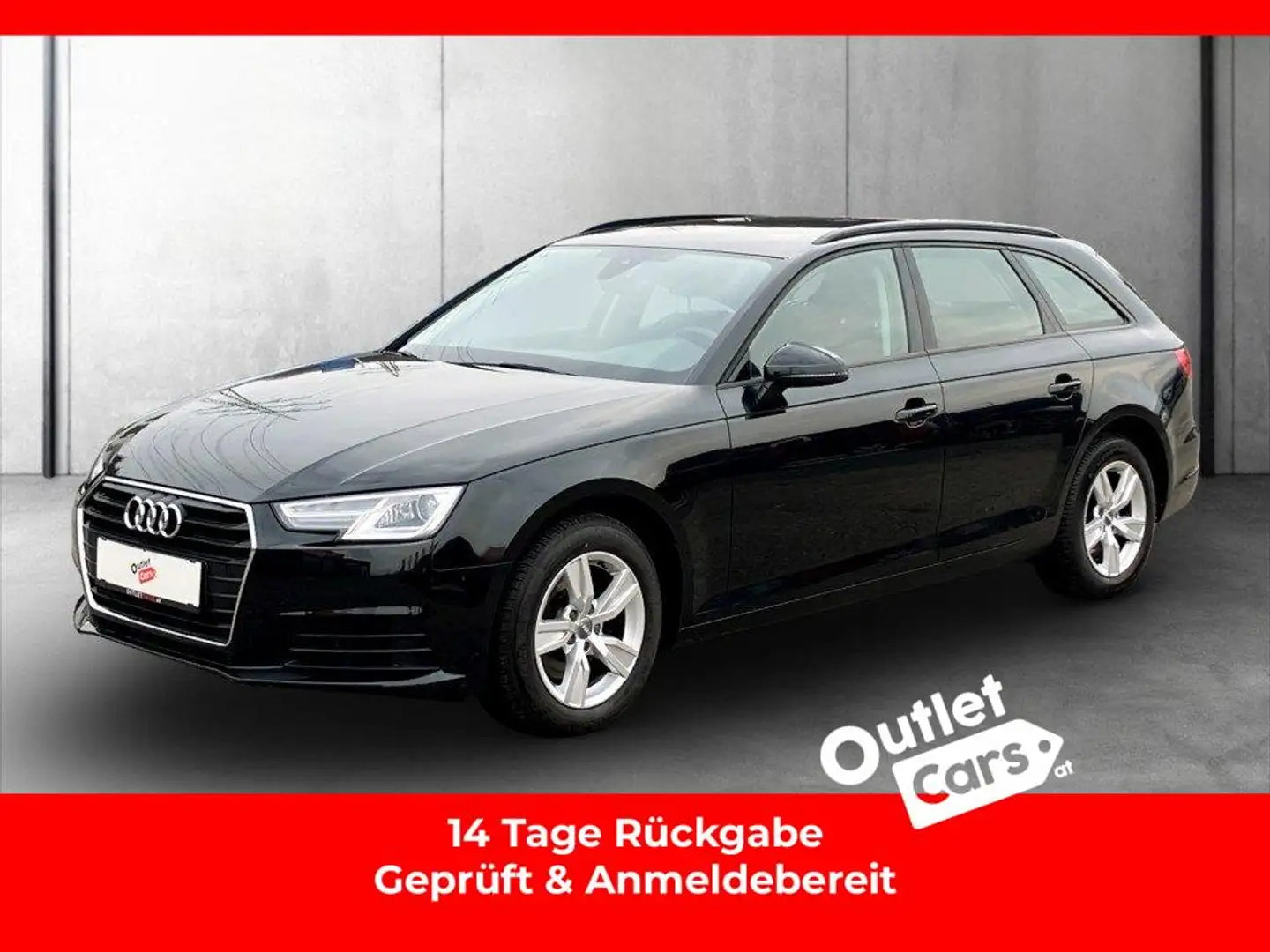 Audi A4 Avant 35 TDI Aut. NAVI+XENON+EINPARKHILFE Schwarz - 1