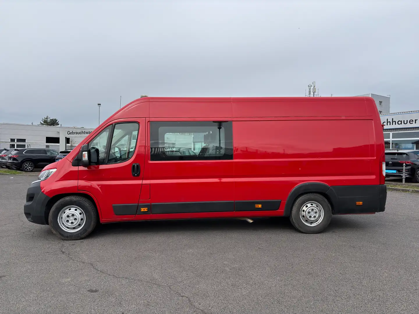 Fiat Ducato 35 180 Power L5H2,Maxi,6-Sitzer,Mixto,AHK Rot - 1