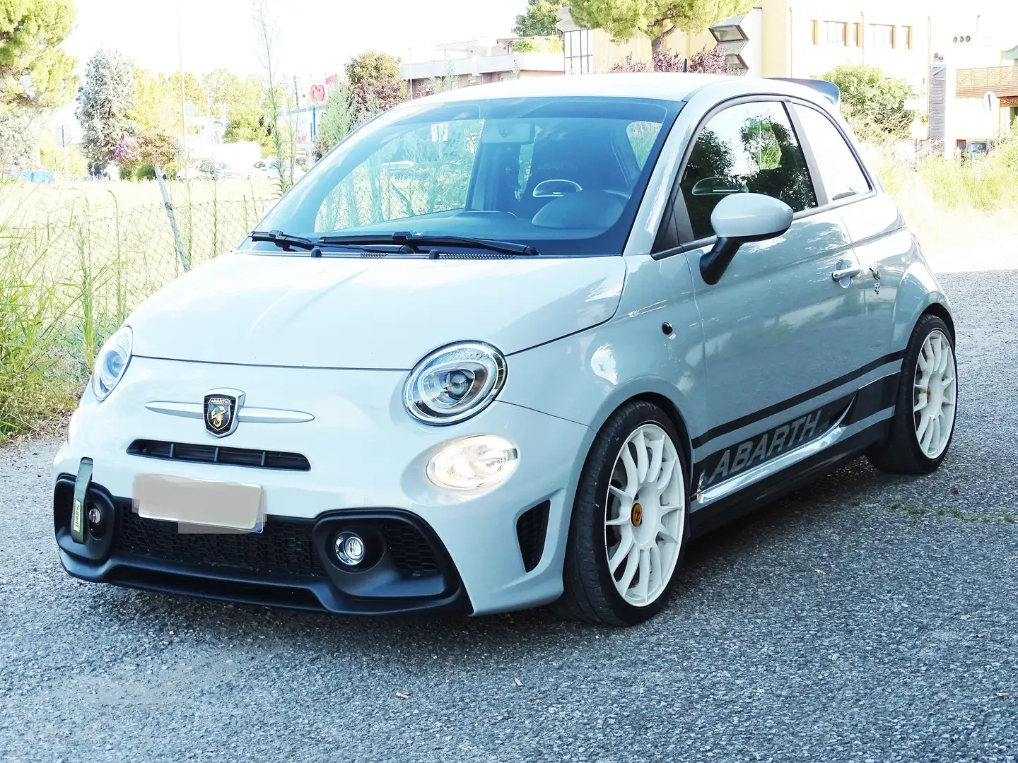 Abarth 595 595 2016 1.4 t-jet 145cv Šedá - 1